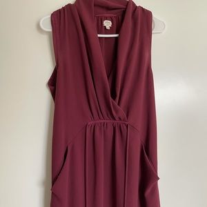 Burgundy Wilfred Dress